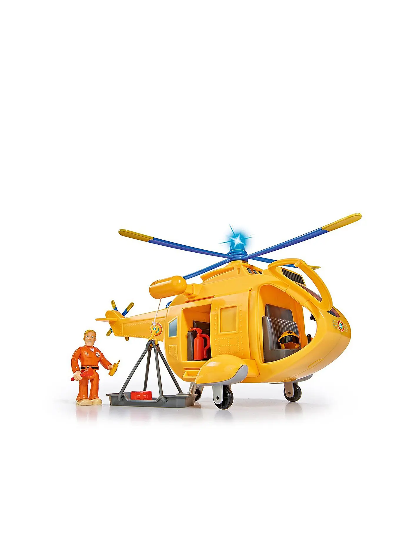 SIMBA | Feuerwehrmann Sam - Hubschrauber Wallaby II mit Figur | 